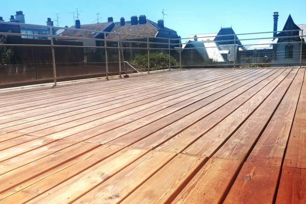 Appartement-Terrasse Parking Prive Meuble De Tourisme 4 Etoiles Belfort Luaran gambar