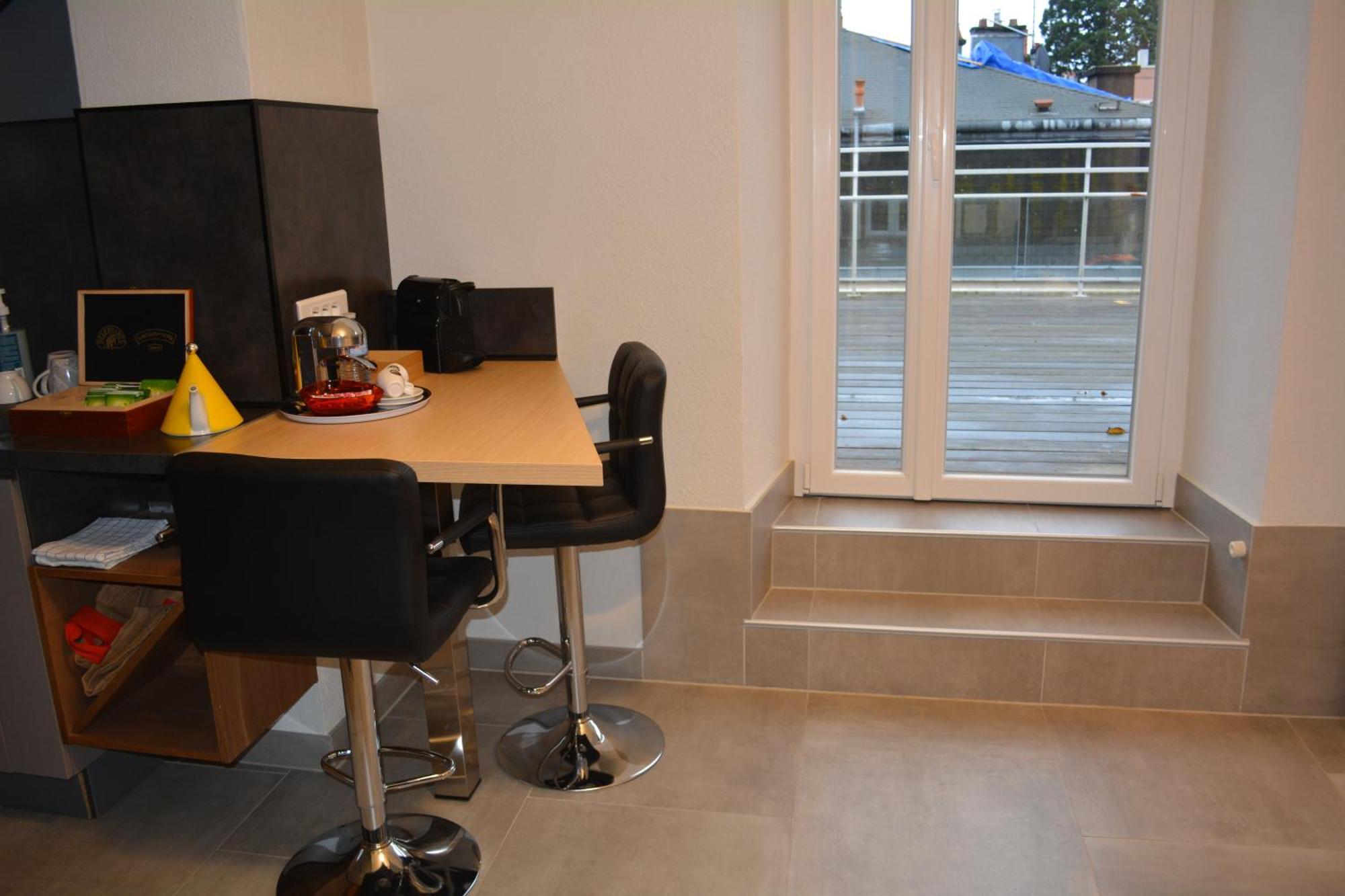 Appartement-Terrasse Parking Prive Meuble De Tourisme 4 Etoiles Belfort Luaran gambar