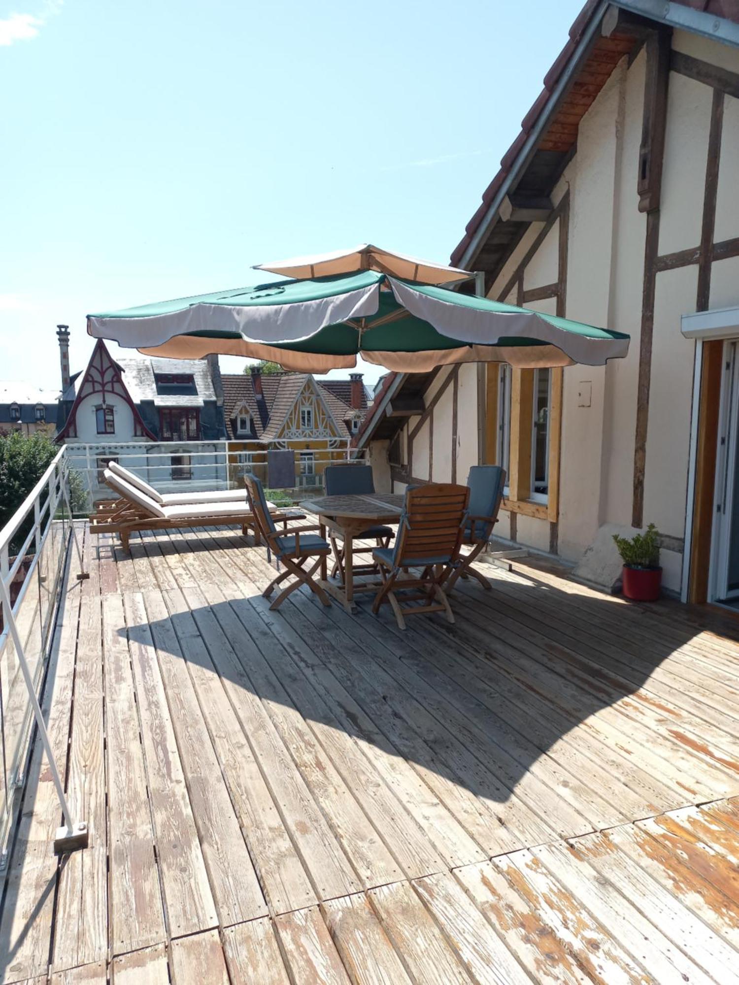Appartement-Terrasse Parking Prive Meuble De Tourisme 4 Etoiles Belfort Luaran gambar